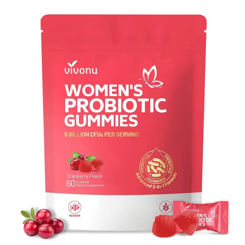 Vaginal Probiotics pH Women, Feminine Balance for Gummies 60ct/1bag