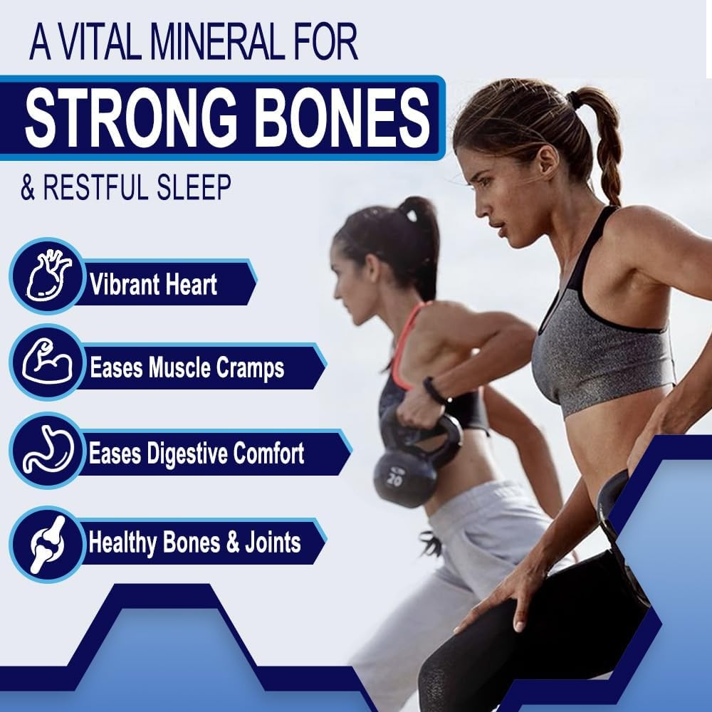 Magnesium Complex Supplement 1200mg – Advanced 7-in-1 Magnesium Blend – Glycinat