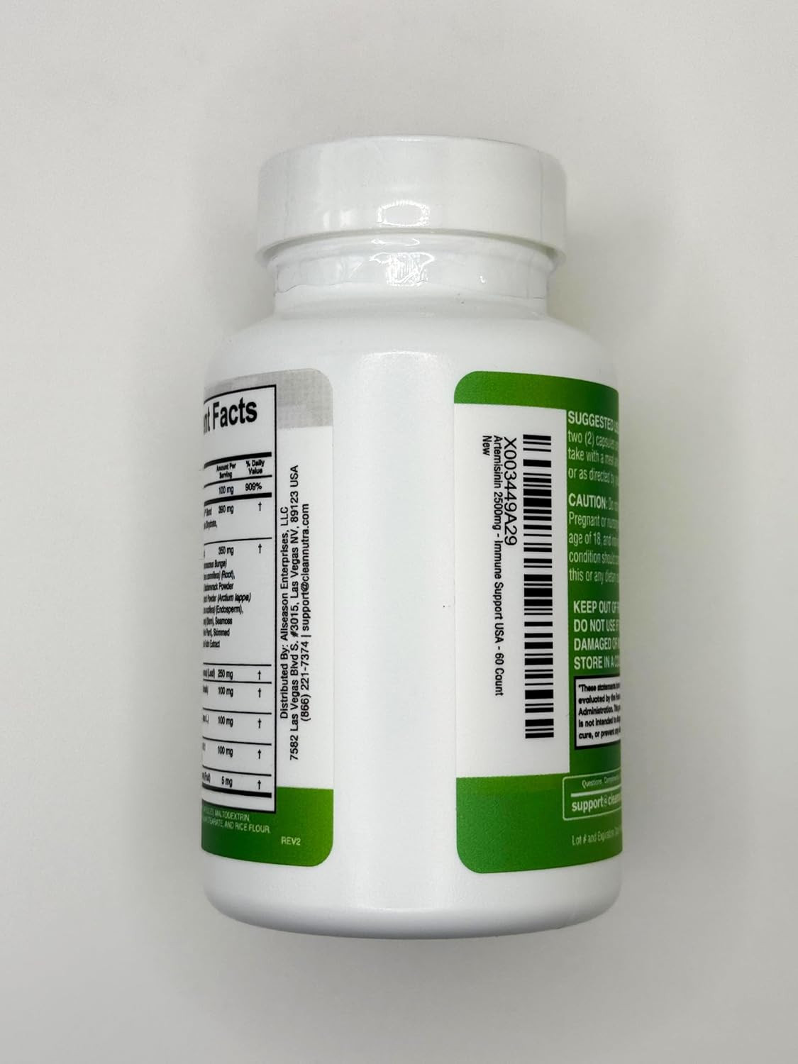 Artemisinin Quercetin Zinc Mullein Quinine Supplement with Sea Moss Bromelain As