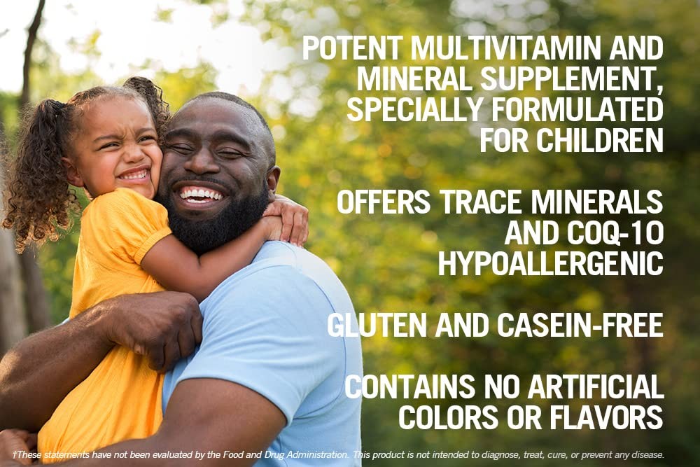 Kirkman Childrens Chewable Multivitamin Mineral Wafers 120 Wafers