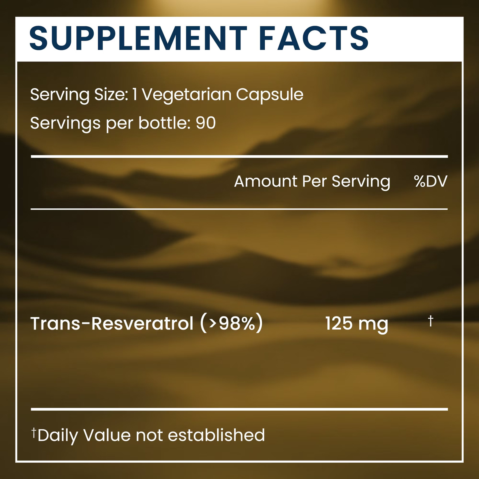 Renue by Science Liposomal Trans-Resveratrol Capsules, 90 Count