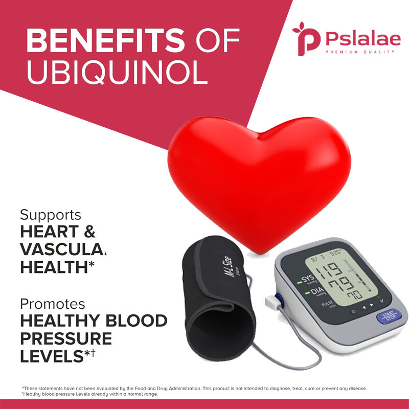 Ubiquinol CoQ10 Capsules 100mg – Superior Absorption, Heart Health Supplements