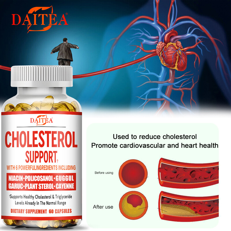 Cholesterol Support Cholesterol health support, antioxidant gel 120 Caps