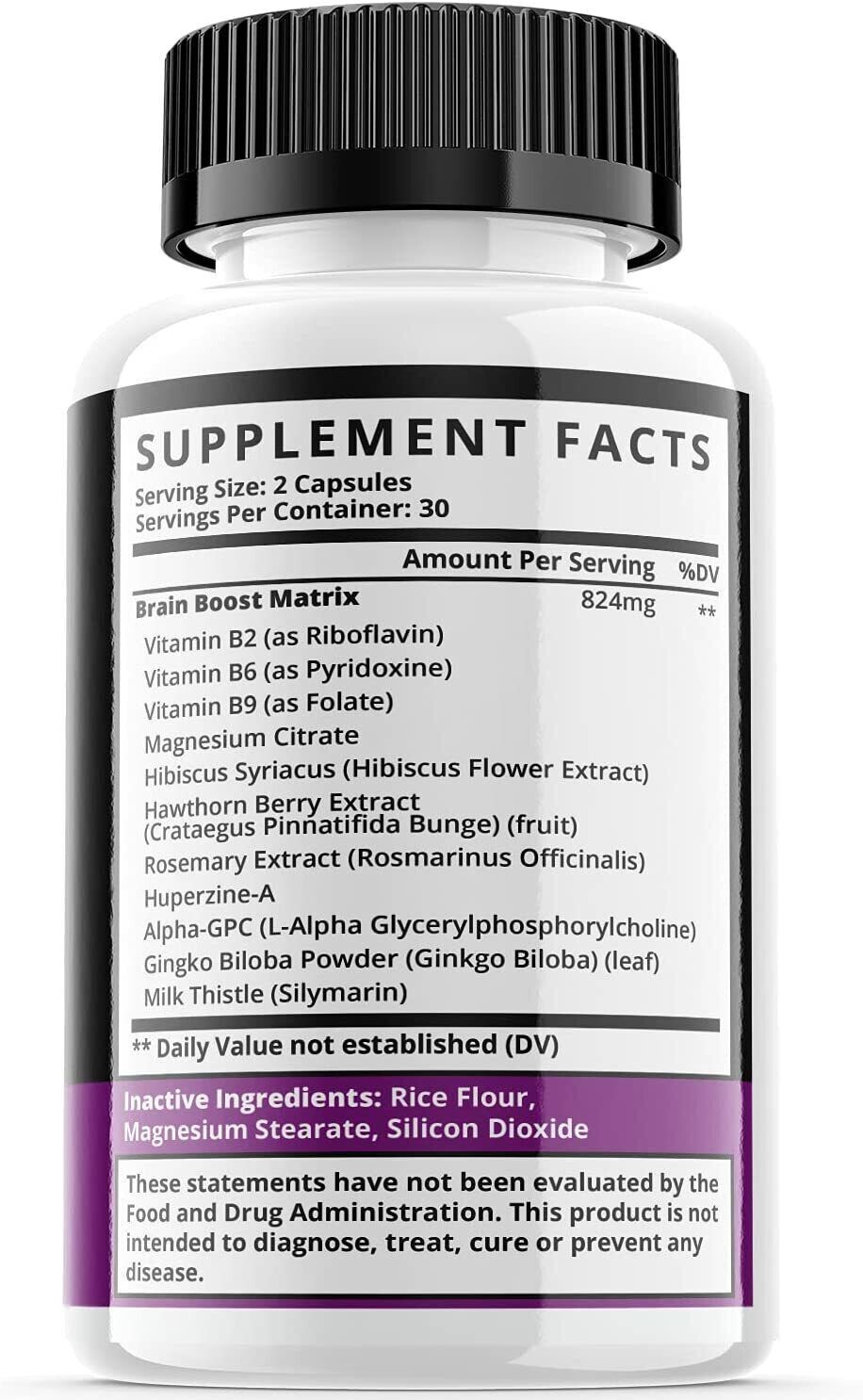 NZT-48 Nootropic Supplement Capsules – NZT-48 Brain Productivity Support -2 Pack