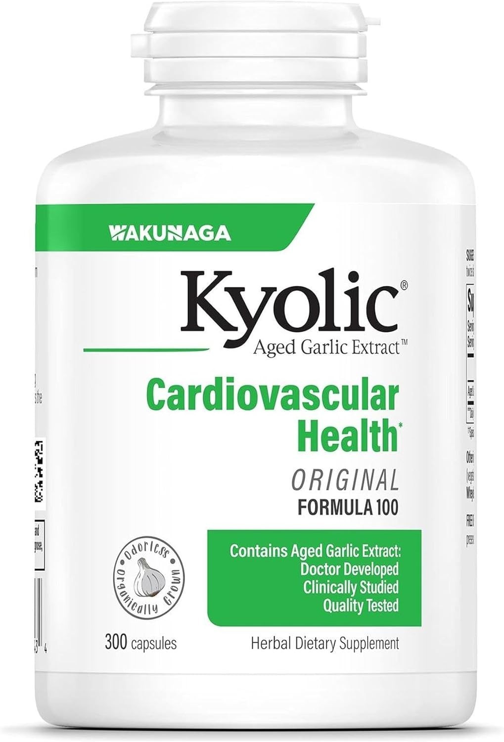 Aged Garlic Extract 300 Caps – Support Cardiovascular & Digestive Health