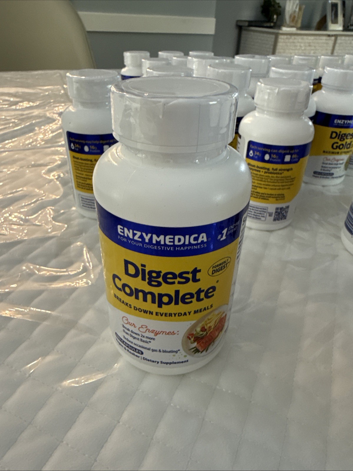 Enzymedica Digest Gold Digestive Enzymes Capsules – 180 Count SEALED 7/27 Plus
