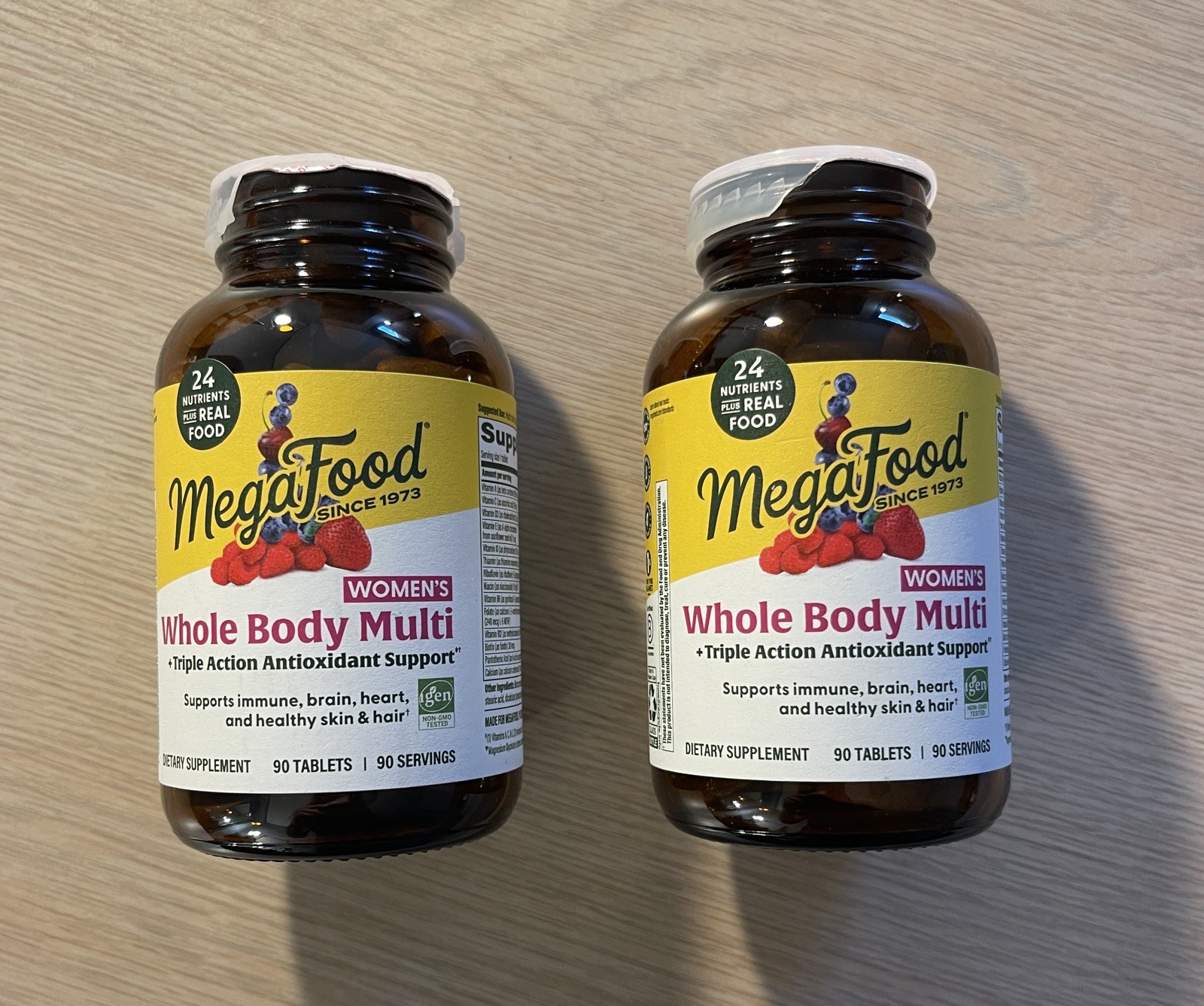 MegaFood Women’s Whole Body Multi – multivitamin– 90 Tablets –expires 06/2027