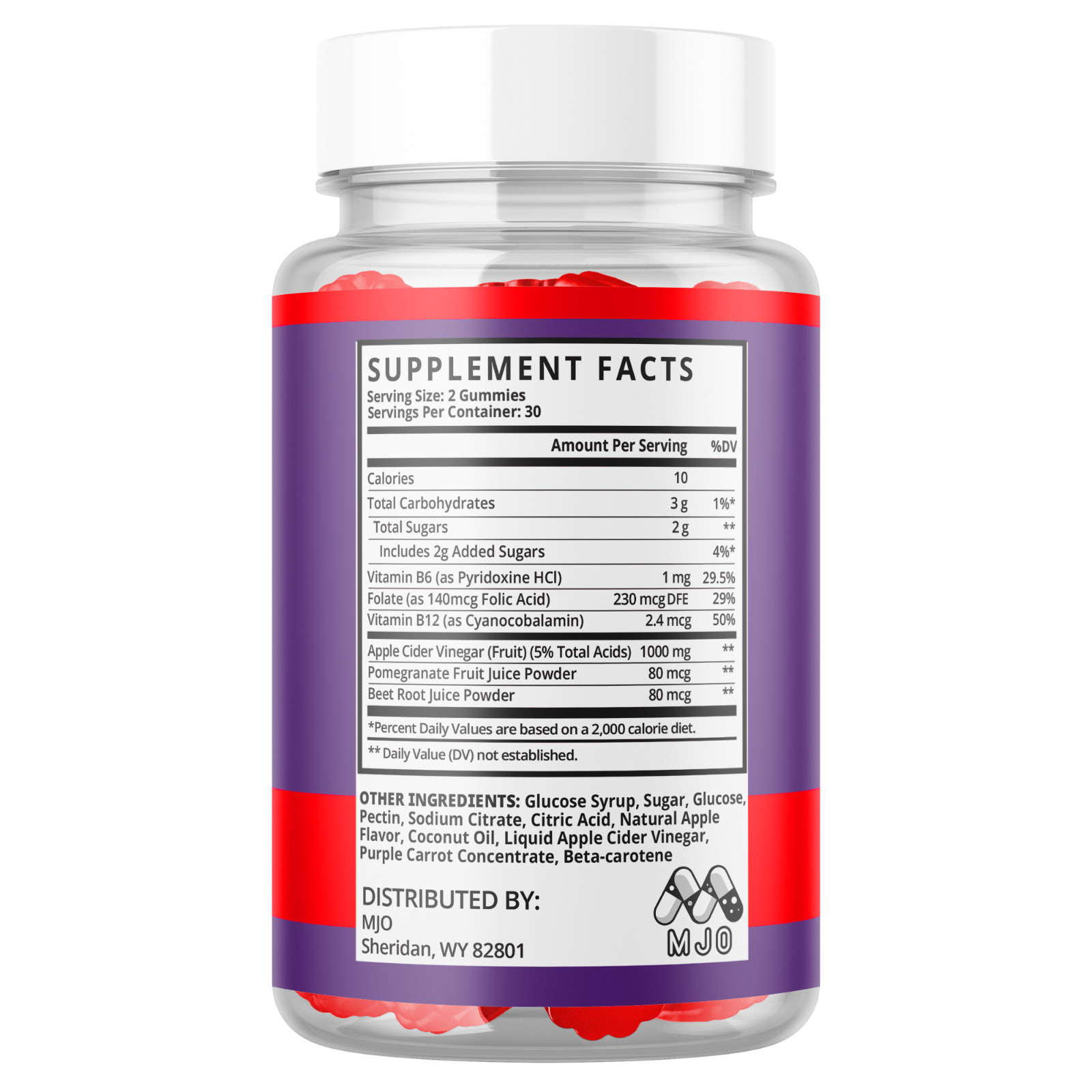 (5 Pack) Mounja Gummy ACV Keto Gummys Vitamin Max Supplement 300 Gummies