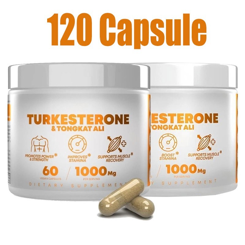 Turkesterone 1-5X 1000 Mg Organic Caps Vitamin Muscle Development & Recovery