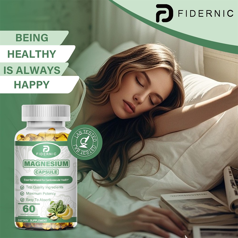 Magnesium capsules Easy To Absorb,Improved Sleep,Cardiovascular Health
