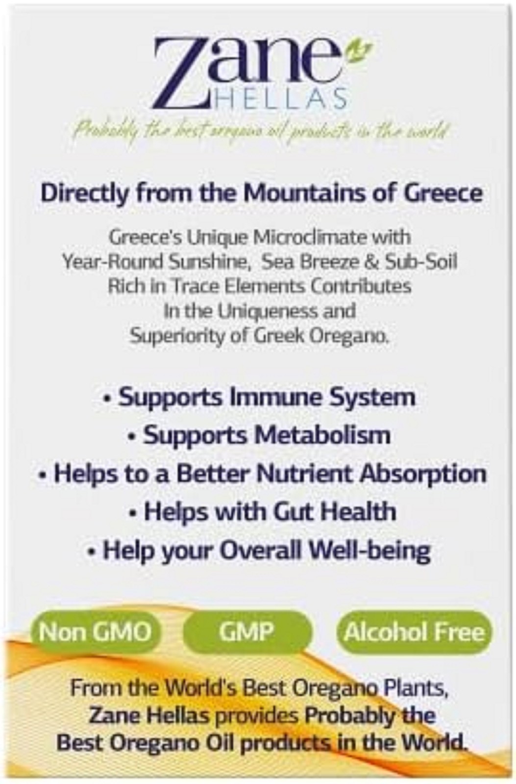 130 mg Carvacrol – 150 mg Oregano Oil per Softgel. World Highest Concentratio…