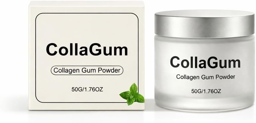 Collagen Tooth Powder for Daily Oral Care, Fine Powder Texture, 50g