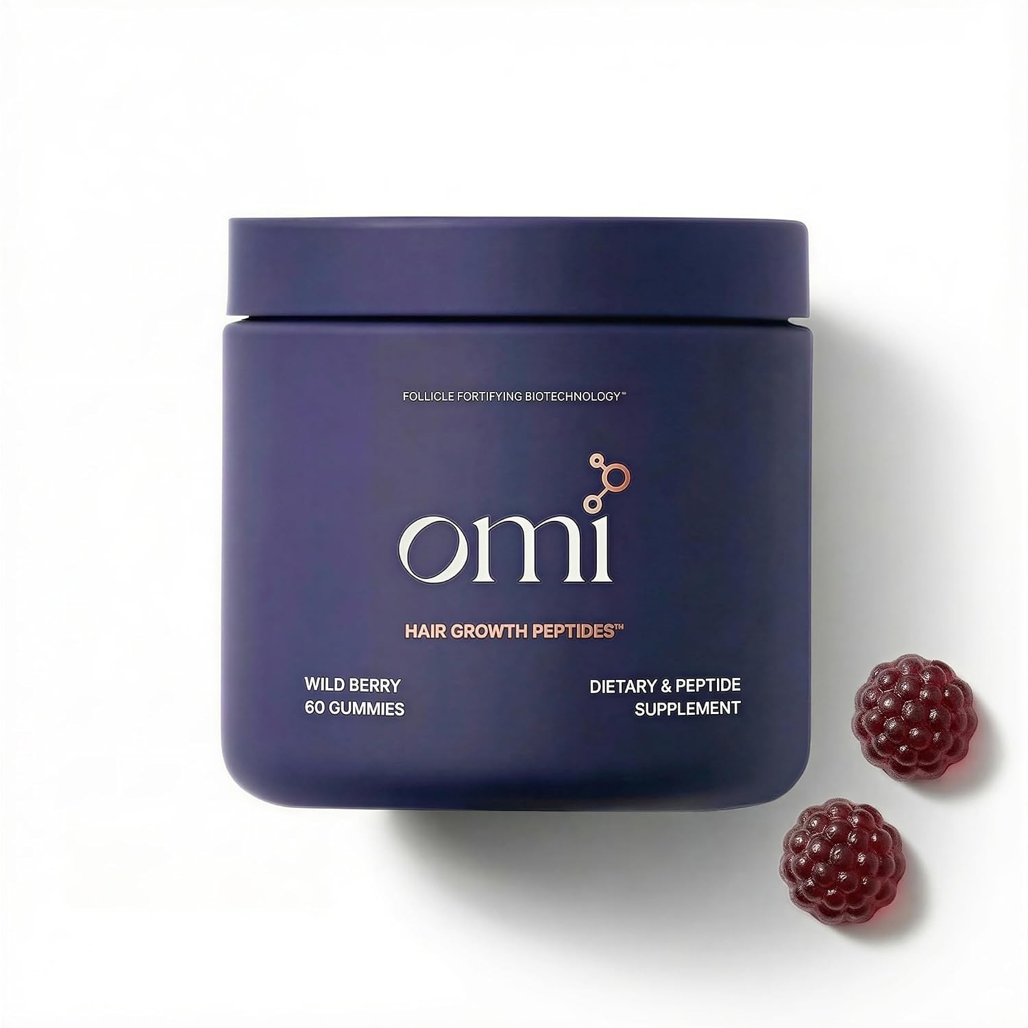 OMI – Peptides for Hair Growth, Gummies for Women 60ct