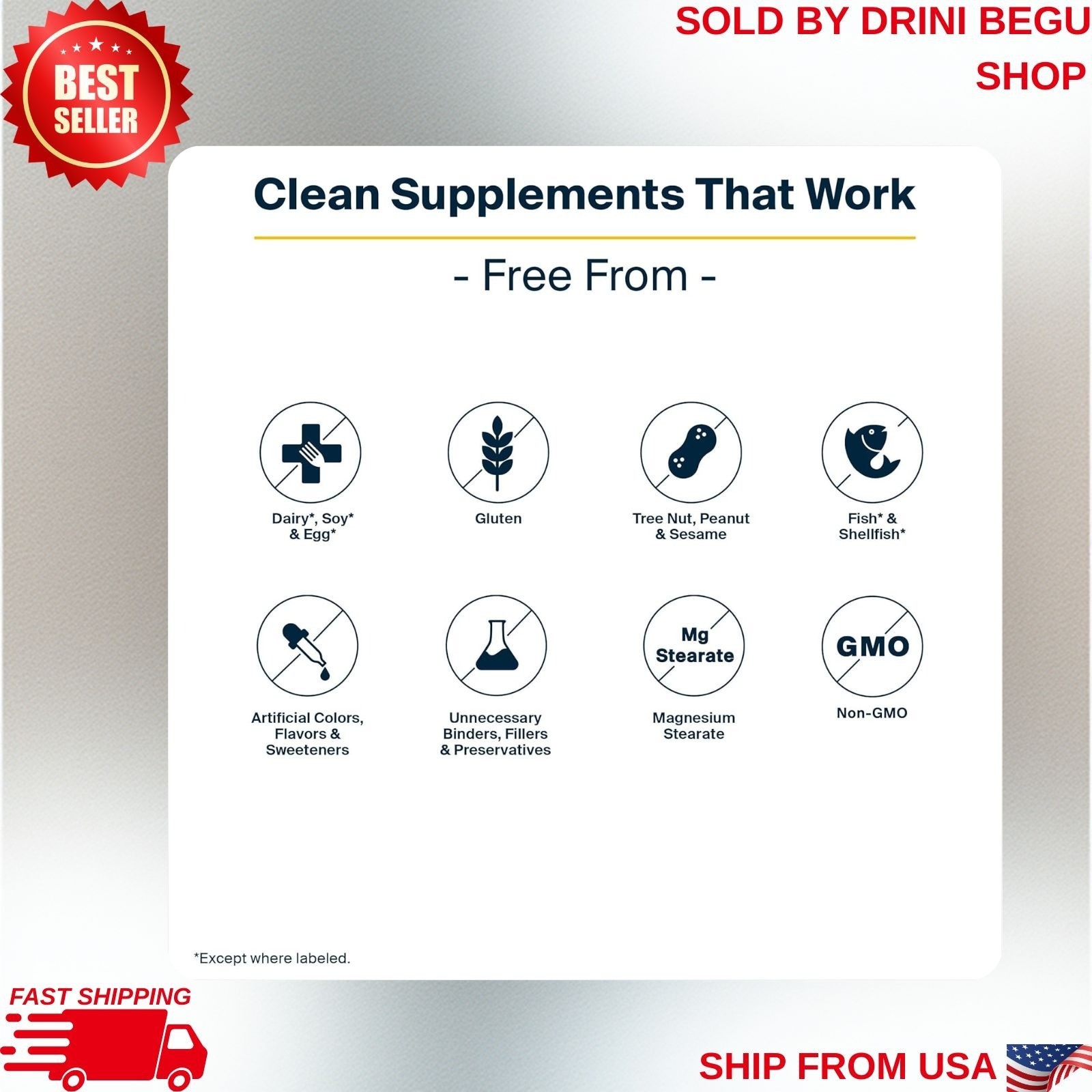 Vital Nutrients Pancreatic Enzymes 180 Capsules Digestive Support