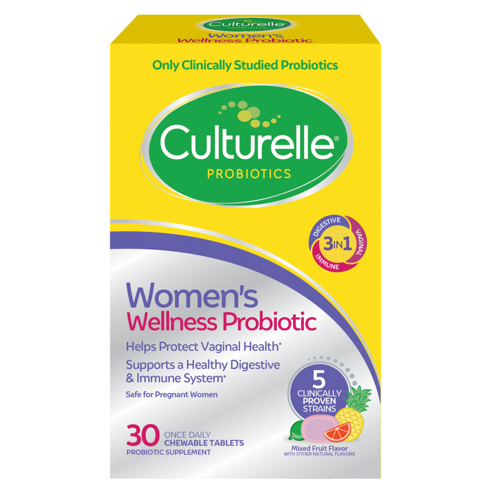 Culturelle Women’s Wellness, Daily Chewable Probiotic 30 Count