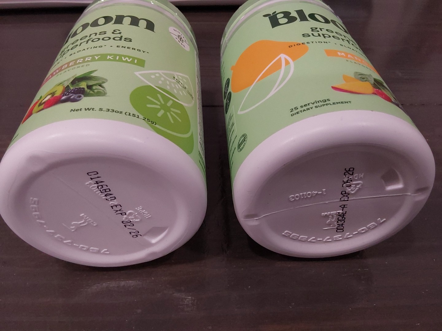 Bloom Nutrition Greens & Superfoods Strawberry Kiwi & Mango Set Dated 02/2026+ K