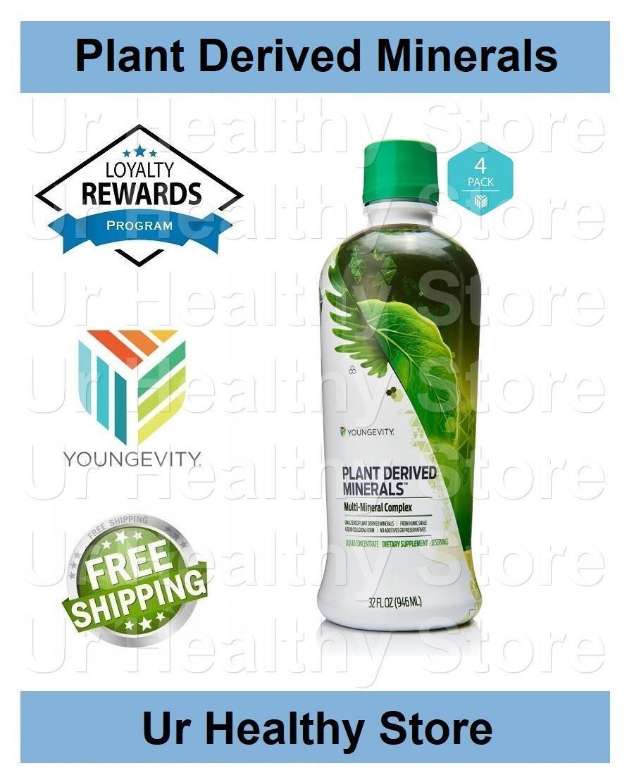 Plant Derived Minerals (4 PACK) Youngevity **LOYALTY REWARDS**
