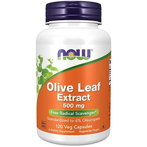 NOW FOODS Olive Leaf Extract 500 mg – 120 Veg Capsules