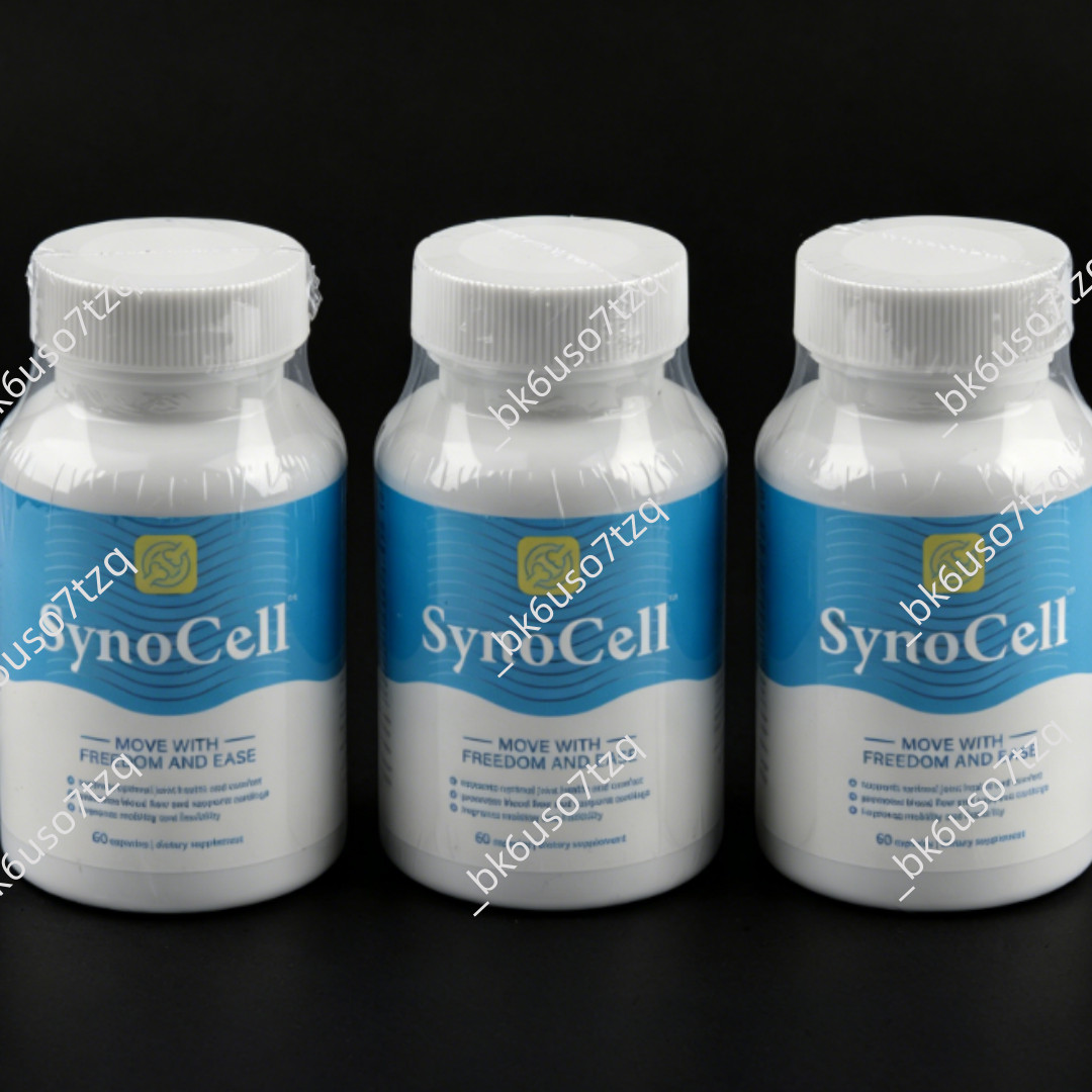 1-3 Pack Synocell Caps – Back Neck and Joint Formula Complex 60-180 Caps-NEW Pro
