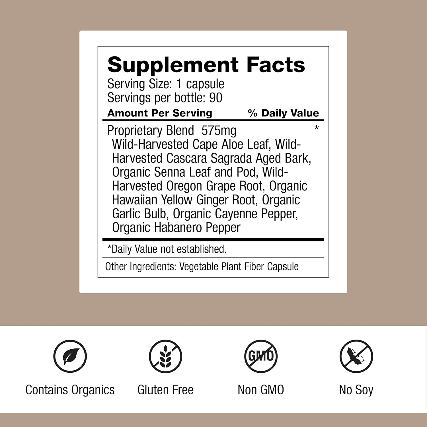 Intestinal Formula #1 – Bowel Movement Supplement for Colon Health Support – Blo