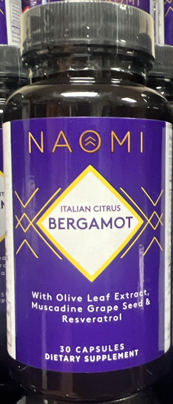 Naomi: Italian Citrus Bergamot – 30 Capsules – Exp 01/2026