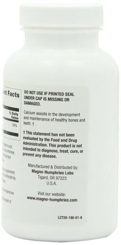Optimum Calcium Citrate Dietary Supplement Caplets Supports Bone Health 180 Each