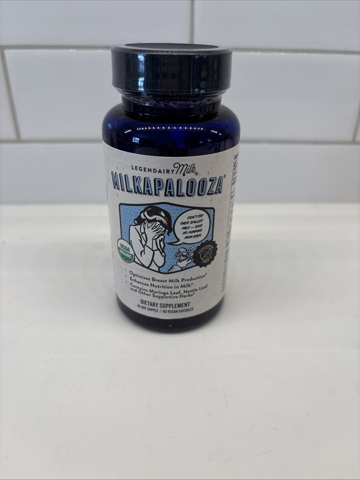 Legendairy Milk Milkapalooza Lactation Supplement – 60ct – EXP 07/2026 No Box