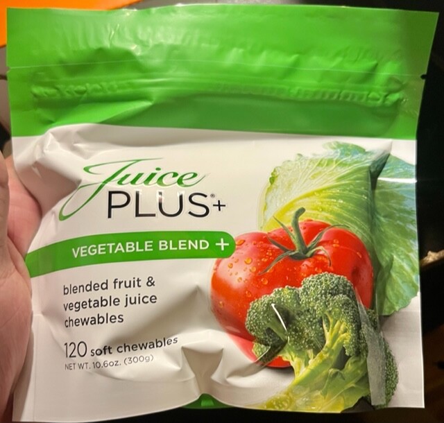Juice Plus+ VEGETABLE BLEND – Blended Fruit & Veg Juice Chewables (120) – NEW!