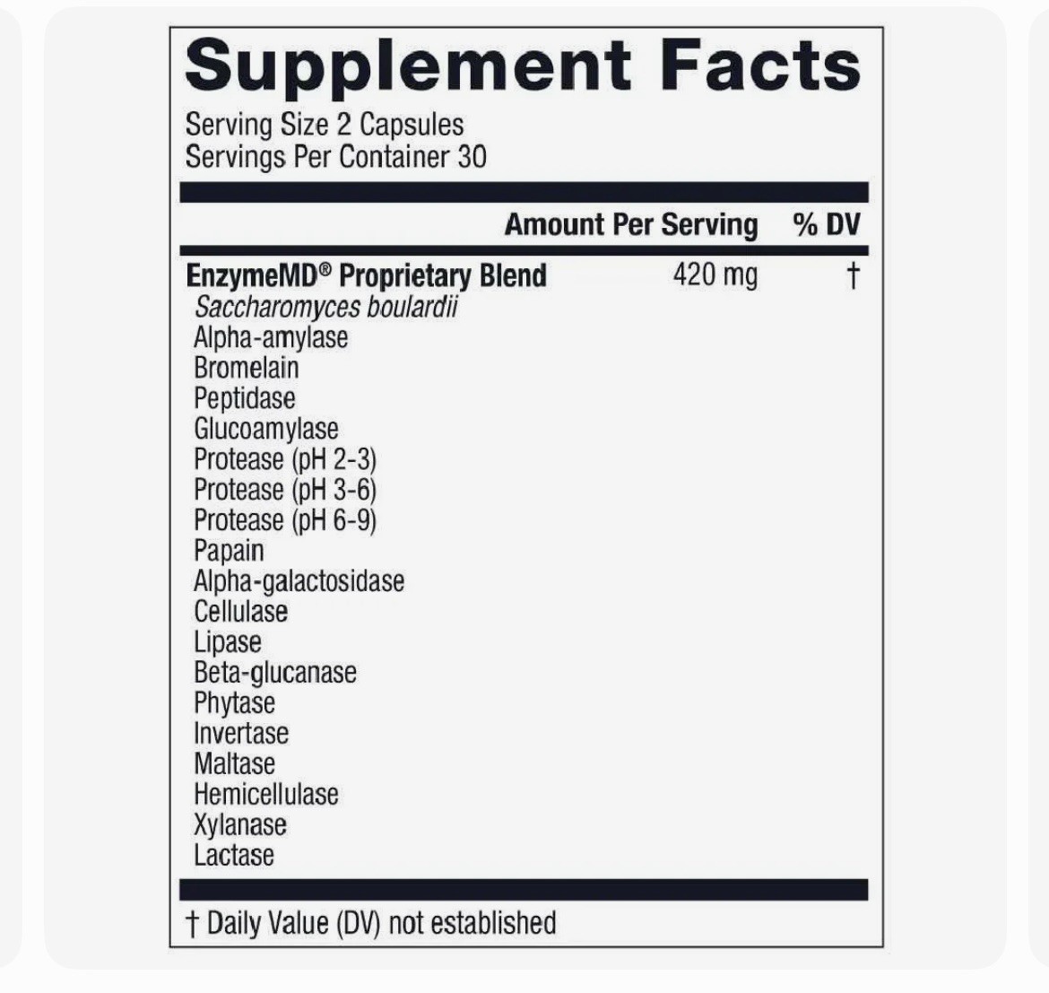 1MD Nutrition EnzymeMD – Digestive Enzymes Supplement – Doctor Formulated | 1…