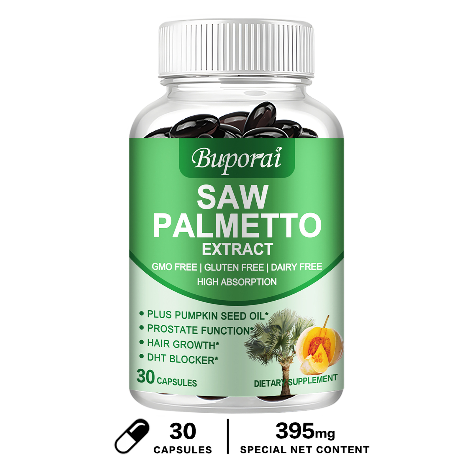 Saw Palmetto 320mg – Bladder Control Supplements To Relieve Frequent Urination