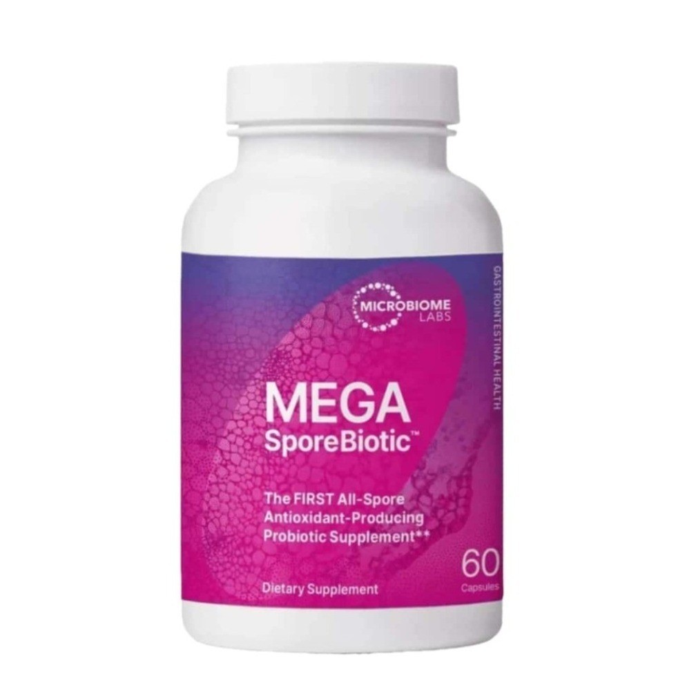 New 60 Capsules Mega SporeBiotic Probiotic Dietary Supplement