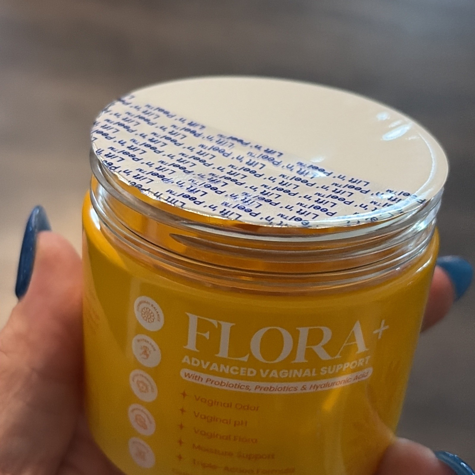 Flora+ Women’s Vaginal Probiotic Gummies for pH Balance, Odor and Freshness S…