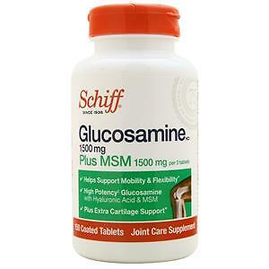 Schiff Glucosamine Plus MSM 150 tabs