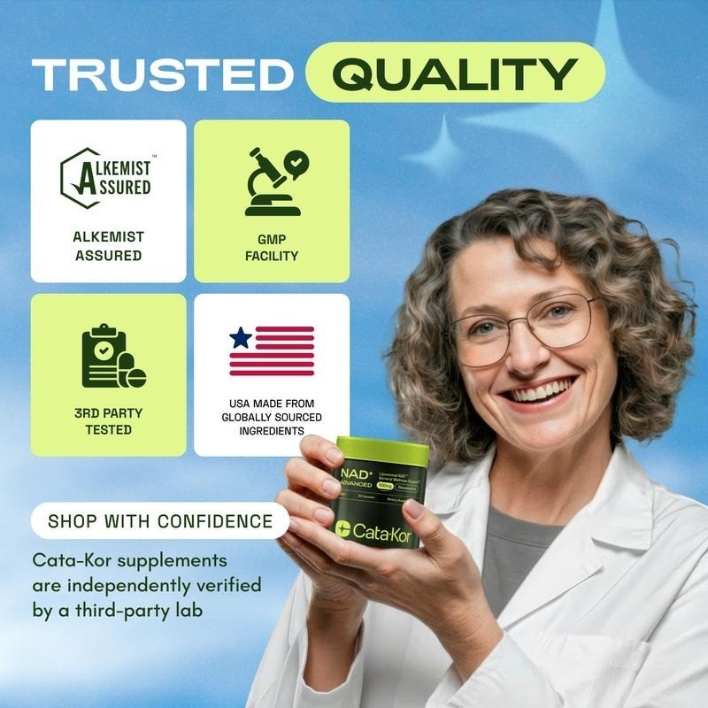 NAD+ Supplement Advanced 500mg Resveratrol Anti Aging Cellular Health Energy 60c
