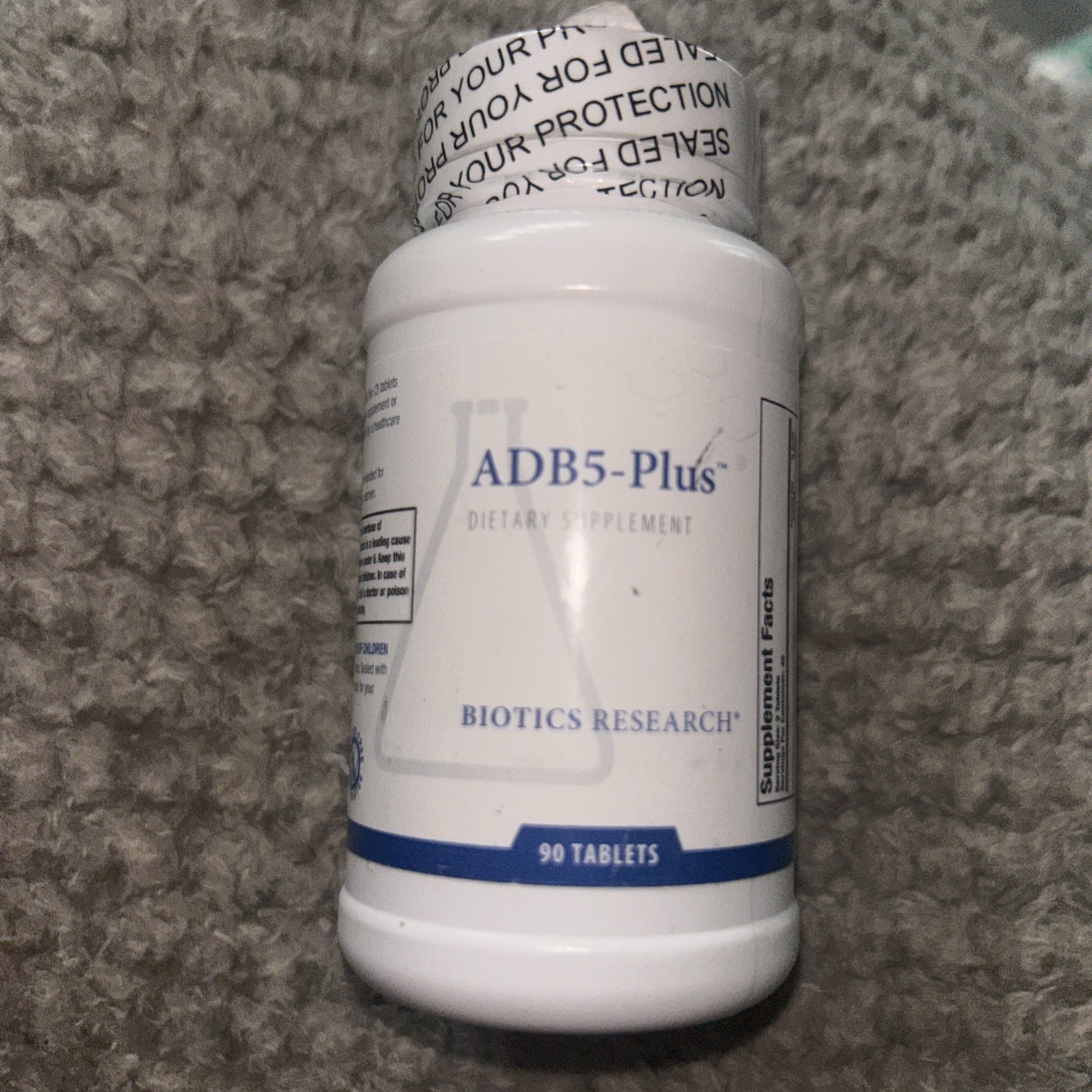 Biotics Research ADB5-Plus 90 Tablets Adrenal Glandular Stress Support 12/2025