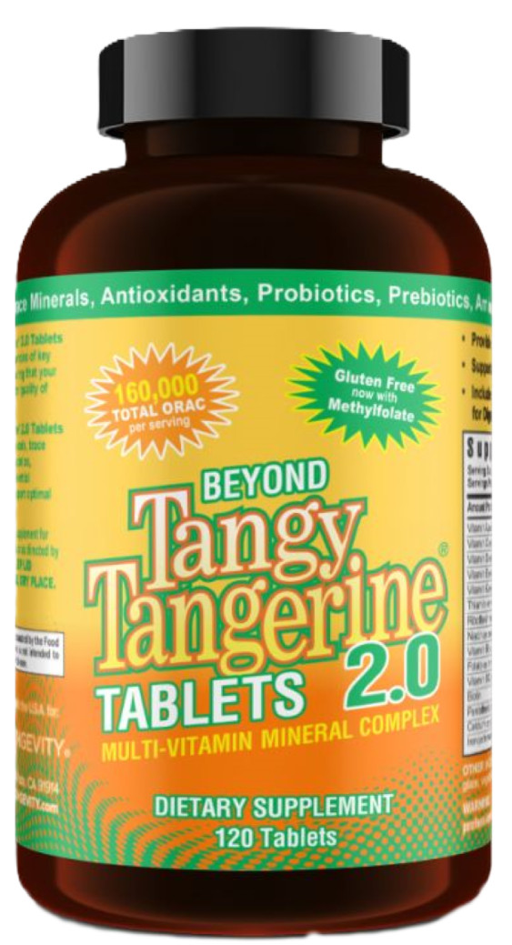 Youngevity Dr. Wallach Beyond Tangy Tangerine BTT 2.0 Tablets
