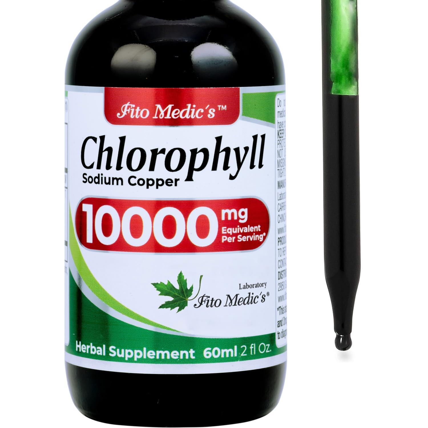 FITO MEDIC’S Lab | Liquid Chlorophyll | 2 Fl Oz (Pack of 1)