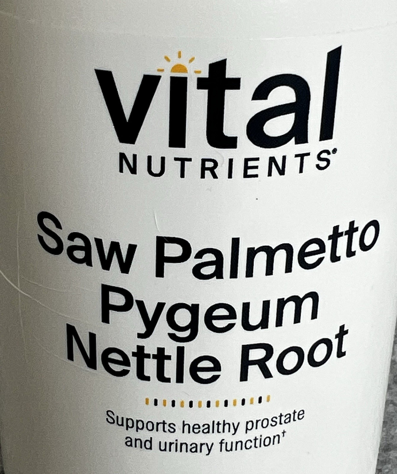Vital Nutrients Saw Palmetto with Pygeum & Nettle Root Vegan 120 Capsules 9/28