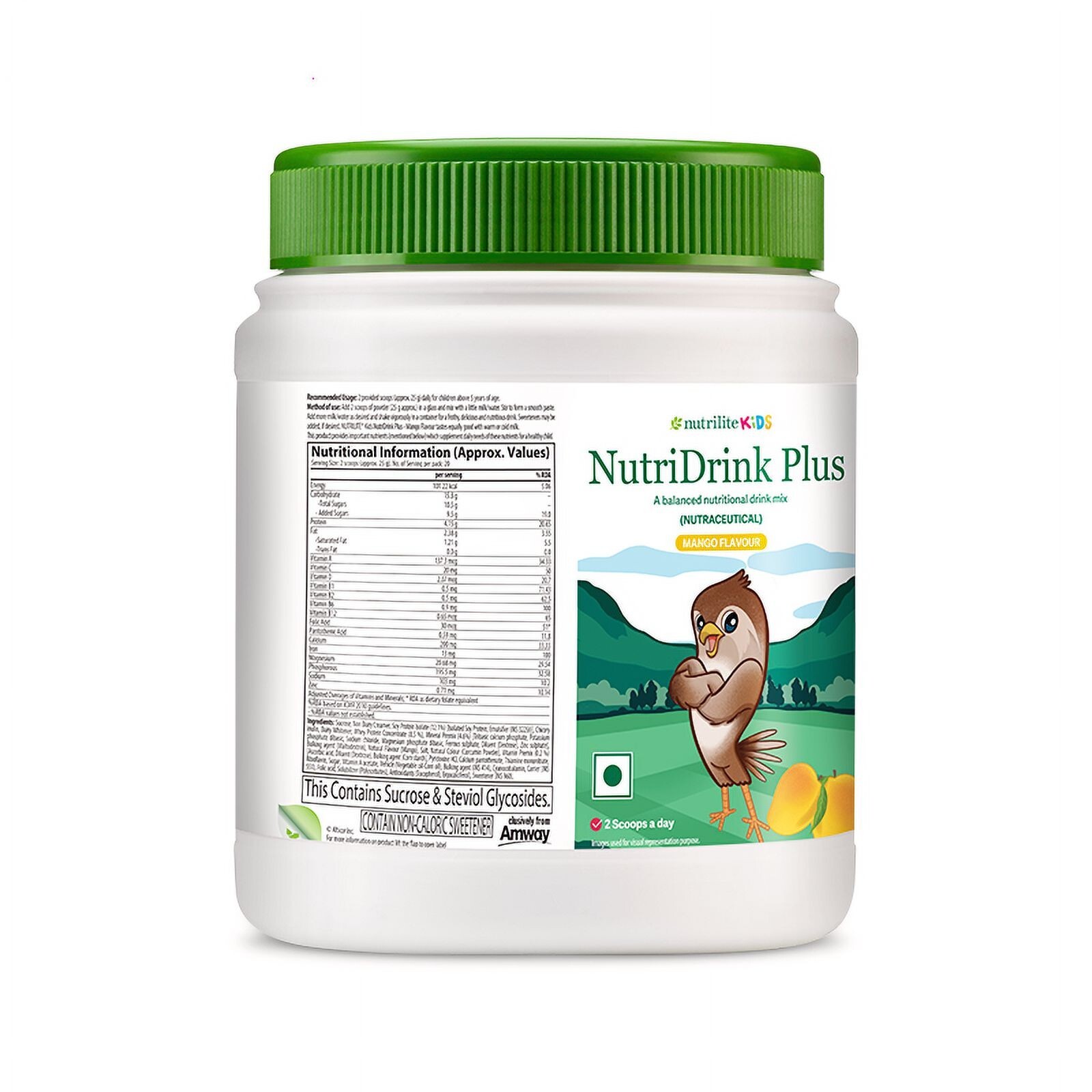 Amway NUTRILITE Kids NutriDrink Plus Mango Flavour 500 gm