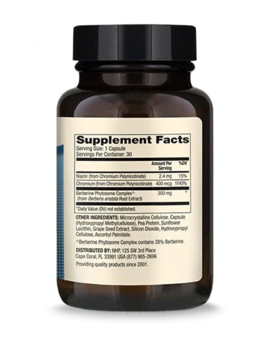 Dr. Mercola Biothin Berberine with Chromium 30caps