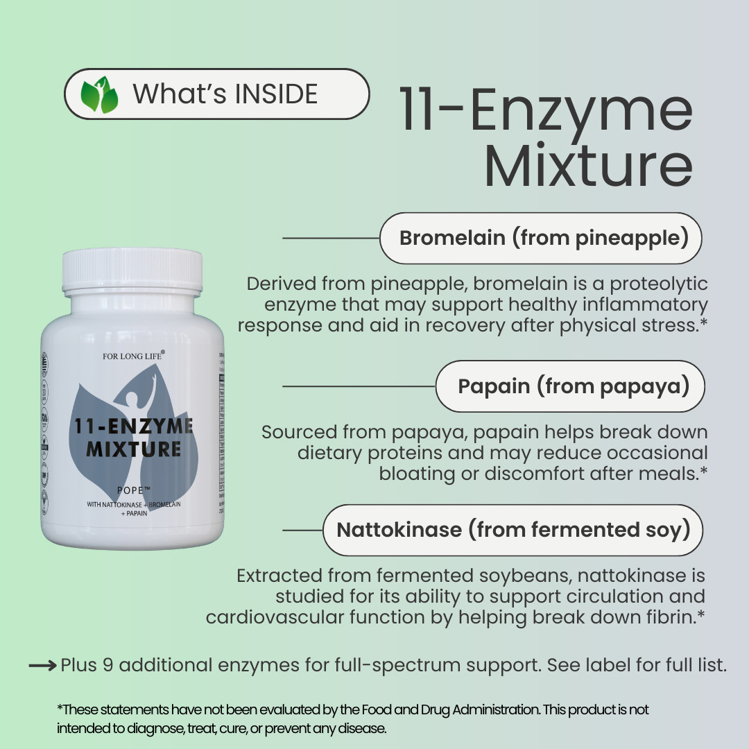 11-Enzyme Mix – POPE-Pack of 2