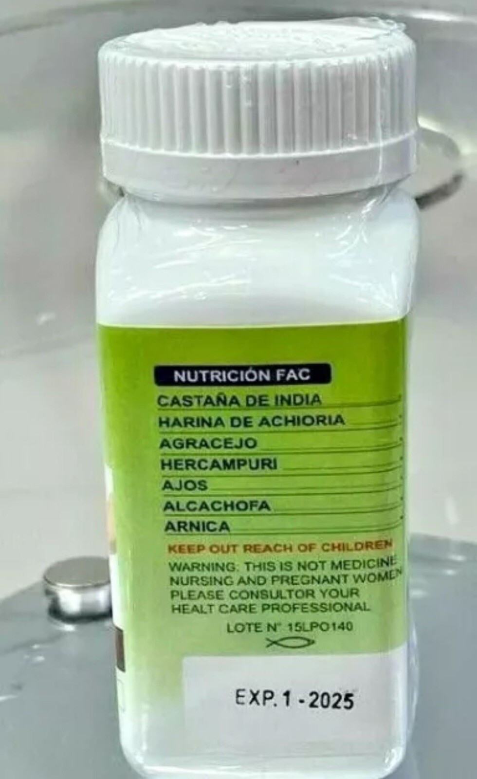 Nuevo Sellado Varic. Forte Castana de India 500mg Capsules 90