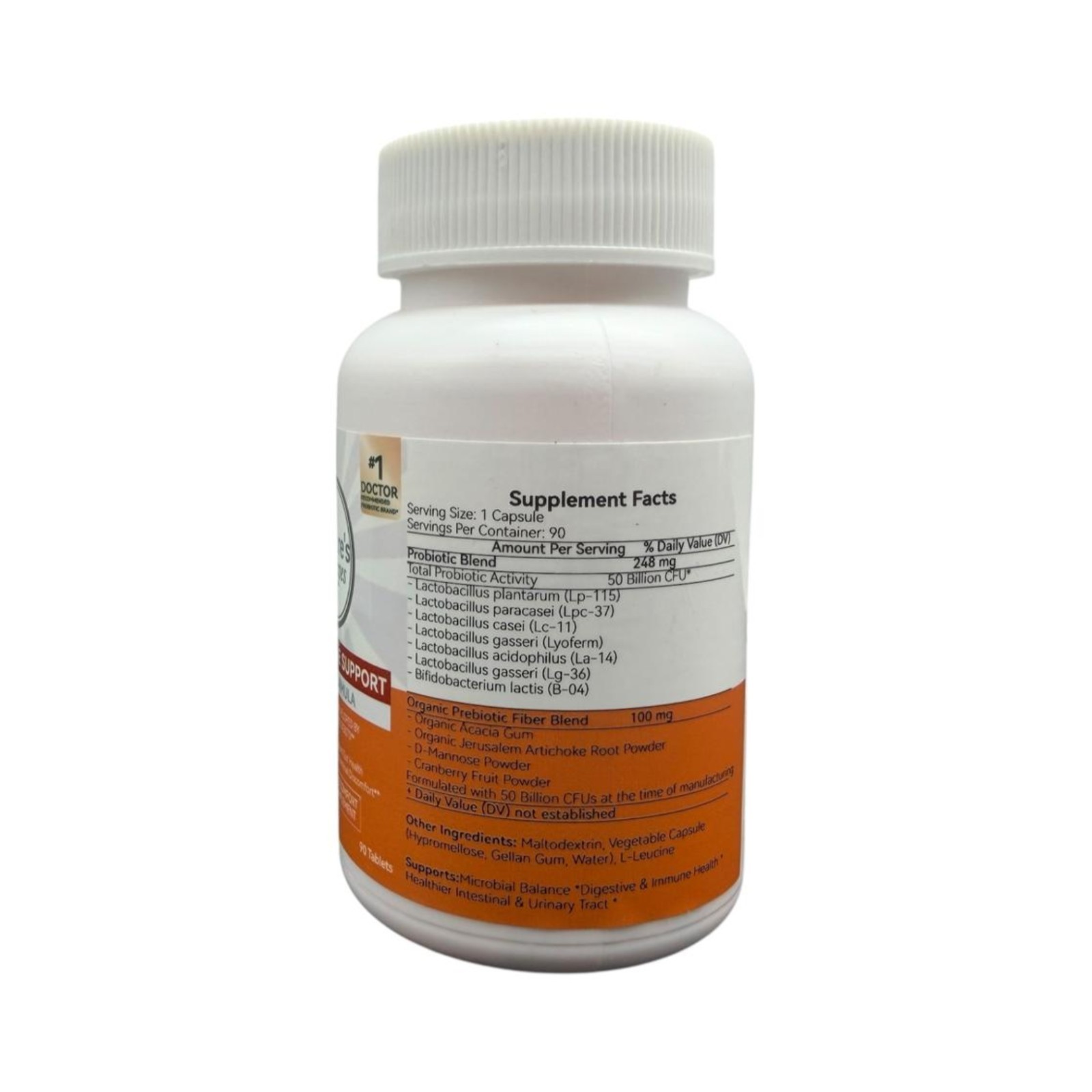 Nature’s Recipes Probiotic 50 Billion 90 Tablets Compare to Align Exp 01/27