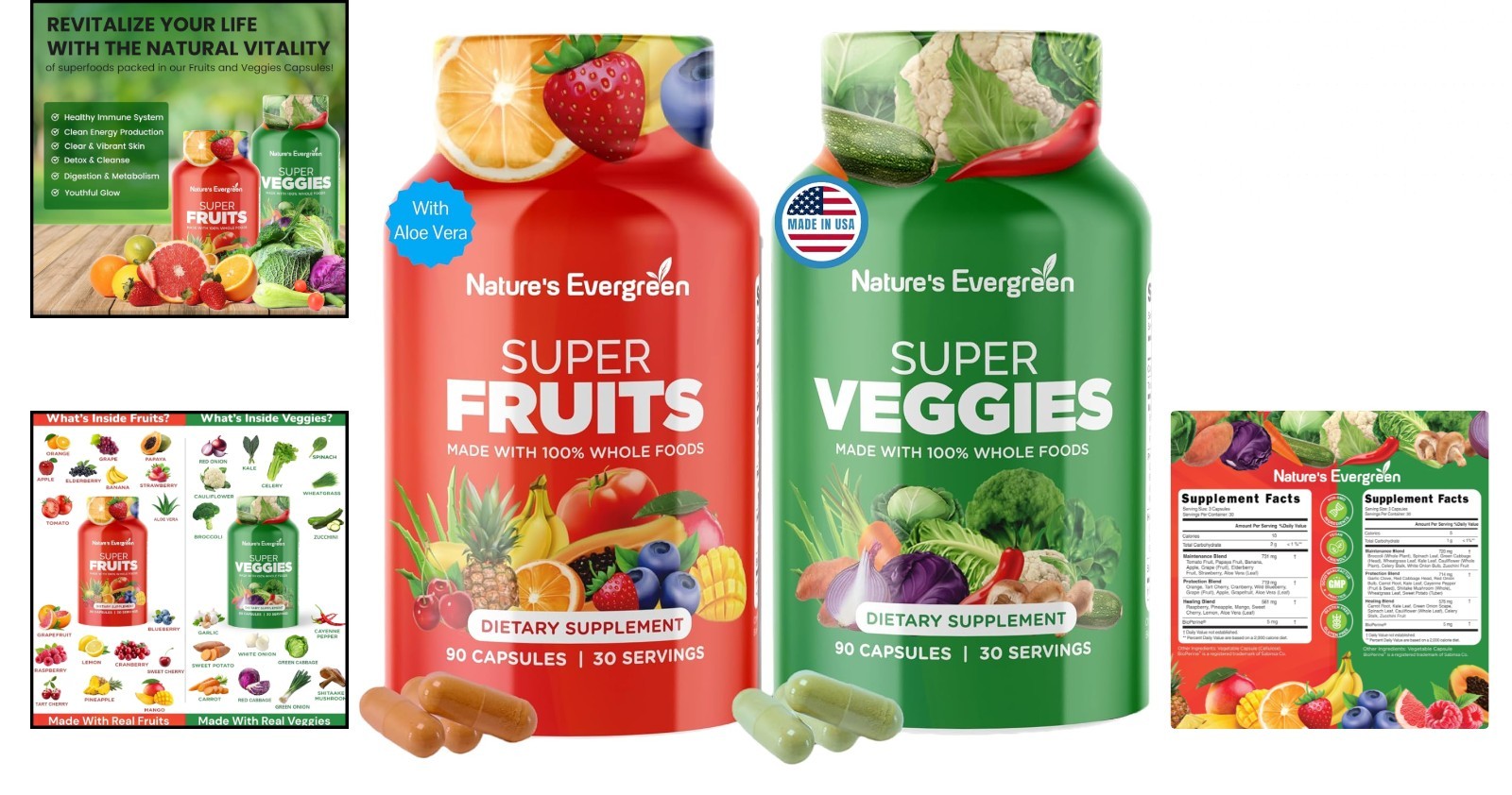 AUTHENTIC Balance of Nature Whole Food Fruits and Veggies Produce All Natural