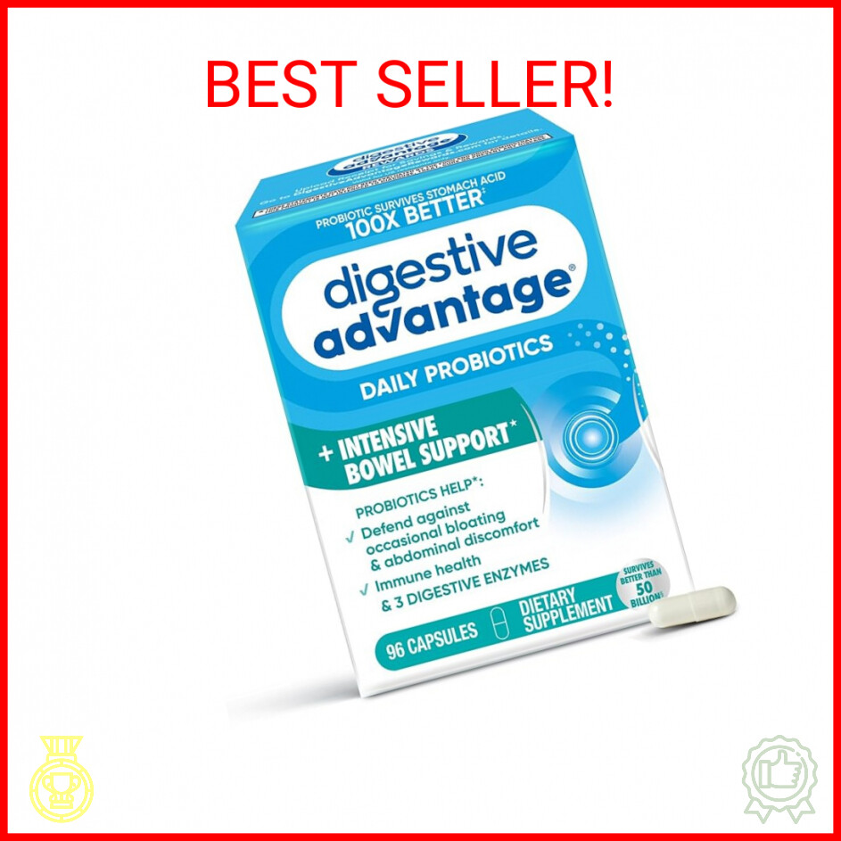 Digestive Advantage IBS Probiotics For Women and Men, Probiotics For Digestive H