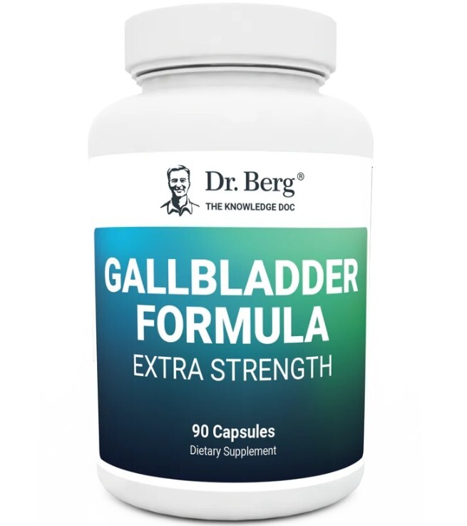 Dr. Berg 2 PACK, Gallbladder Formula Extra Strength 90 Capsules each (180 total)