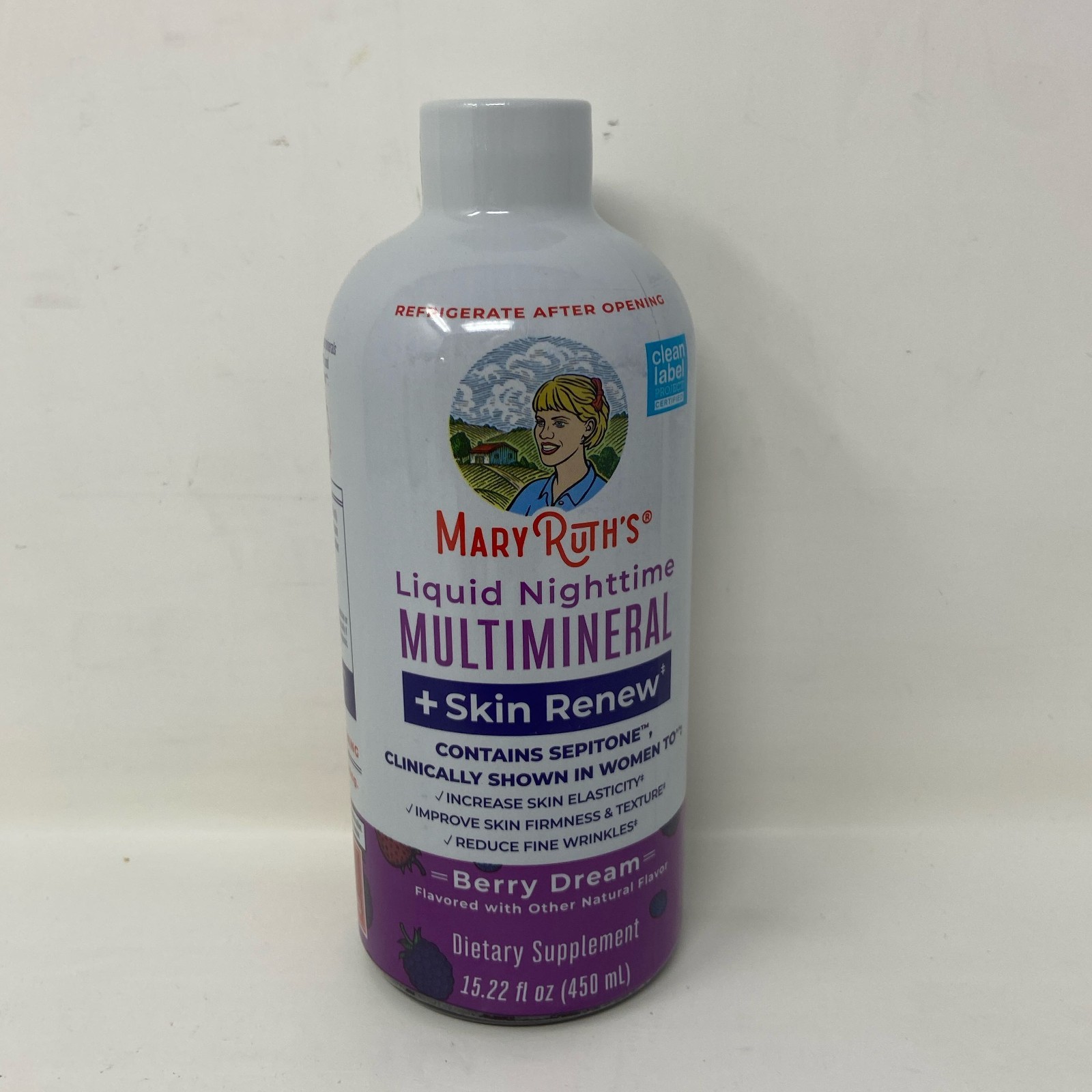 MaryRuth’s Nighttime Multimineral + Skin Renew, Berry Dream, 15.22oz