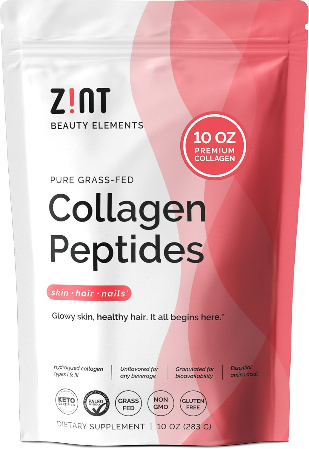 Collagen Peptides Powder: Paleo & Keto Certified – Granulated Collagen Hydrolysa