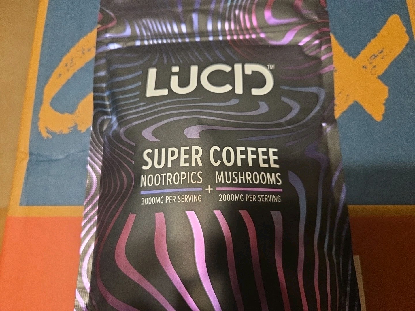 NEW & SEALED – LUCID SUPER COFFEE Nootropics + Mushrooms – 7.94 oz EXP. 07/2026
