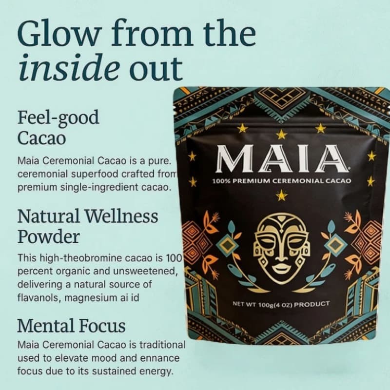4oz. Cacao Cardiovascular Super MAIA Superfood High-Flavanol